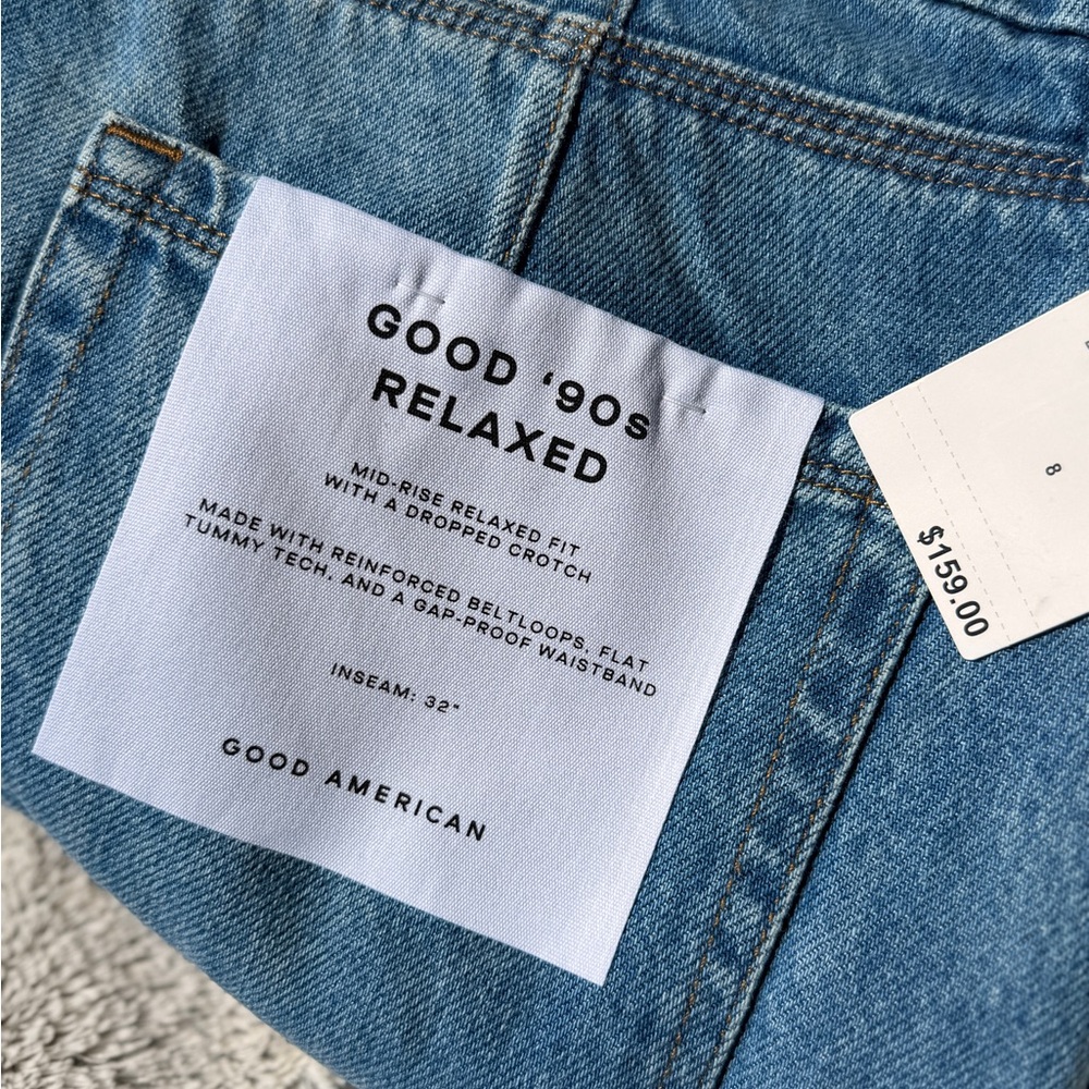 GOOD AMERICAN | Mid Rise 90s Relaxed - Picture 6 of 9